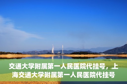 交通大学附属第一人民医院代挂号，上海交通大学附属第一人民医院代挂号服务详解